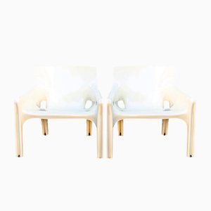 Set of Vicario Armchairs by Vico Magistretti for Artemide, 1970s