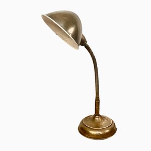 Lámpara de mesa de latón de Herman Miller, años 20