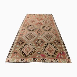 Alfombra Kilim vintage de lana