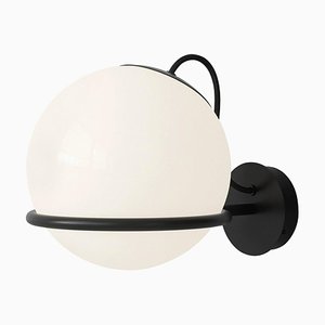 Schwarze Modell 237/1 Lampe von Gino Sarfatti für Astep