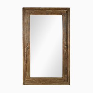 Grand Miroir Vintage en Bois