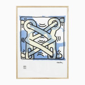 Keith Haring, Composition, Silkscreen, 1990s
