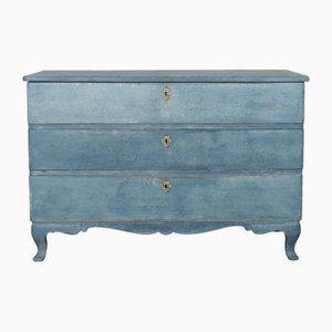 Swedish Painted Pine Commode, 1930s