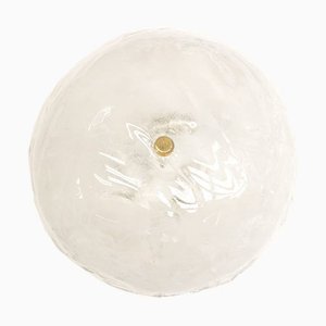Large 5404 Ice Glass Ceiling Lamp from Kalmar
