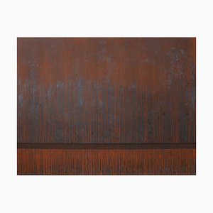 Tomasz Mistak, Corten Steel Plate 08, 2015, Acryl auf Leinwand