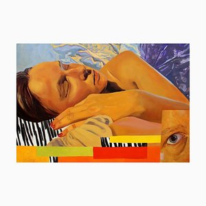 Aleksandra Kolwzan-Garczynska, Unconsciously, 2018, Oil on Canvas