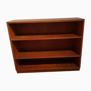 Vintage Bookshelf in Teak with Two Adjustable Shelves, 1970s