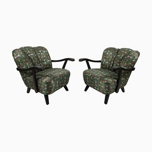 Art Deco Armchairs, 1950s, Set of 2