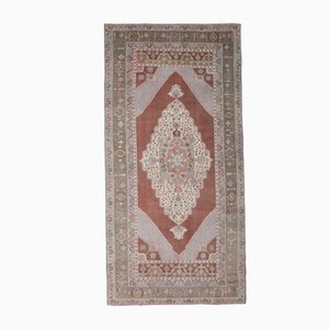 Tapis Fait Main Marron, 1960s