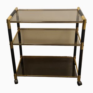 Trolley in Wood and Brass by Tommaso Barbi
