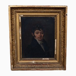 Empire Künstler, Porträt eines Mannes im Gehrock, Anfang 19. Jh., Öl auf Leinwand
