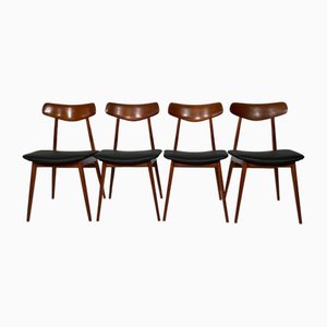 Mid-Century Dining Chairs in Teak by Habo, 1960s, Set of 4