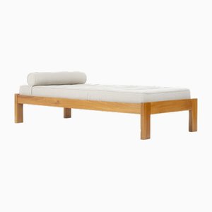 Daybed in Elm from Maison Regain, 1980s