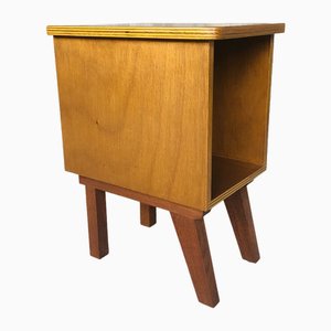 Mid-Century Nightstand in Plywood, 1960s