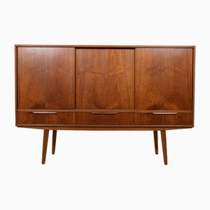 Dänisches Mid-Century Teak Sideboard von EW Bach für Sailing Cabinets, 1960er