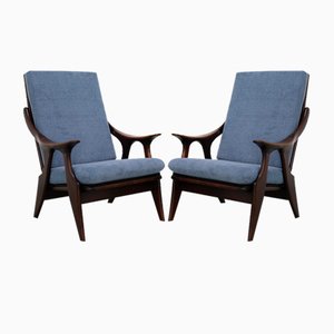 Lounge Chairs in Teak from De Ster Gelderland, 1960s, Set of 2