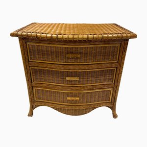 Wicker Chest of Drawers with 3 Drawers
