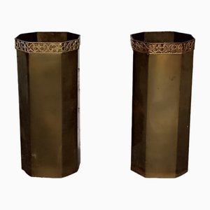 Mid-Century Oriental Vases, Set of 2