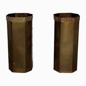 Orientalische Mid-Century Vasen, 2 . Set