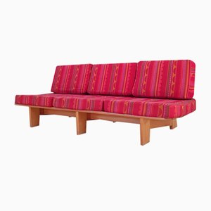 Vintage Bench in Beech, 1960s