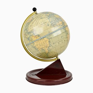 Lithographed Tinplate Globe by Chad Valley Toys, 1948