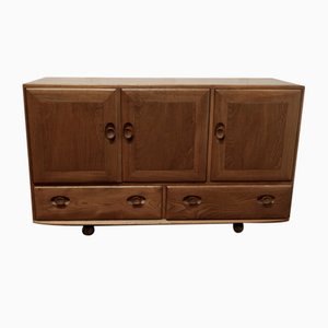 Mid-Century Golden Elm Sideboard by Ercol