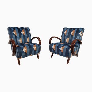 Art Deco Armchairs, 1950s, Set of 2