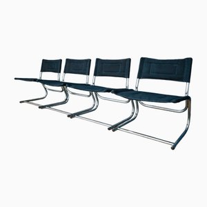 Modern Italian Lounge Chairs, 1970s, Set of 4