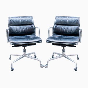 EA 217 Chair by Charles & Ray Eames for Ring Möbelfabrik Norway, 1970s, Set of 2