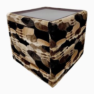 Table de Chevet Vintage Camouflage, 1970s