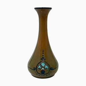 Dutch Eartheware Vase from Arnhemsche Fayencefabriek, 1910s