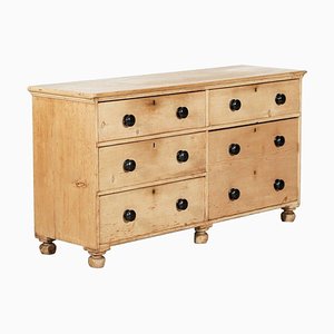 19th Century English Pine Chest of Drawers, 1870s