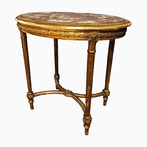 Tavolino Napoleone III dorato