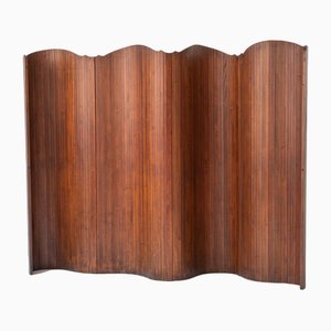 Large Pine Room Divider by S.N.S.A., 1950s