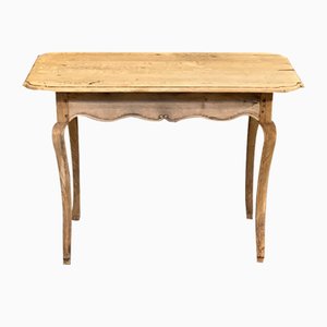 French Bleached Oak Centre Table, 1890s