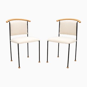 Italian Side Chairs, 1970s, Set of 2