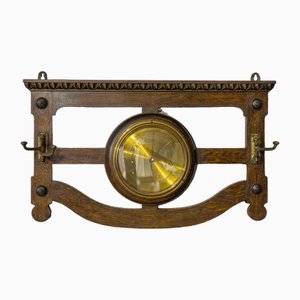 Small Barometer Coat Rack, 1920s