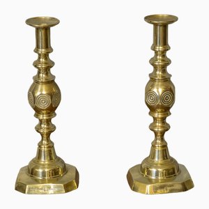 Candelabros victorianos Good Luck. Juego de 2