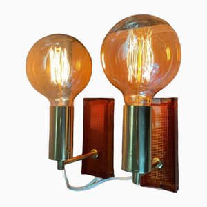 Dänische Vintage Wandlampen, 2er Set