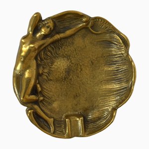Jugendstil Aschenbecher aus Bronze, 1890er, 2er Set