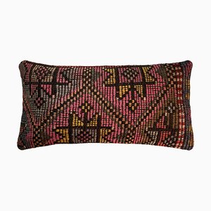 Vintage Turkish Kilim Cushion Cover, 1970s