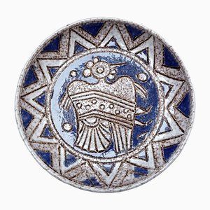 Plato de cerámica italiana vintage, Italia