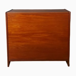 Klappbare Bettkommode aus Teak, 1960er