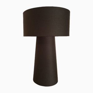 Double Rodoïde Lamp with Linen Fabric from Carlucci