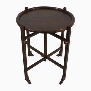 Revertable Round Foldable Coffee Table