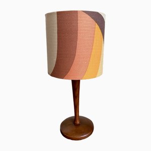 Small Teak Danish Table Lamp, 1960s