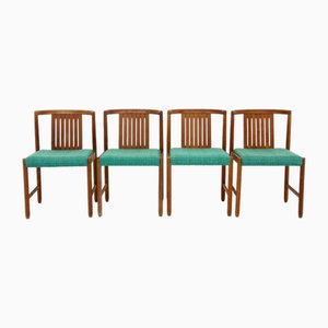 Teak Dining Chairs by Bertil Fridhagen for Bodafors, Sweden, 1960s, Set of 4