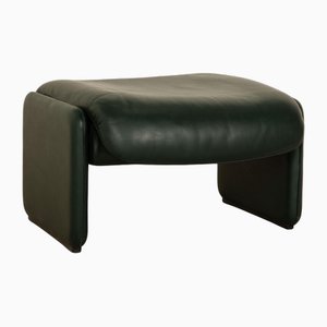 Ds 320 Leather Stool in Green from de Sede
