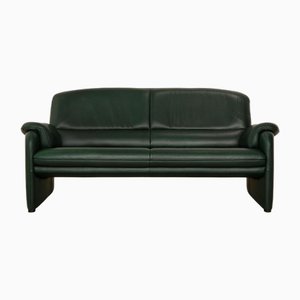 Ds 320 Leather Three-Seater Green Sofa from de Sede