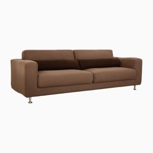 Fabric Three Seater Sofa in Brown from Ligne Roset
